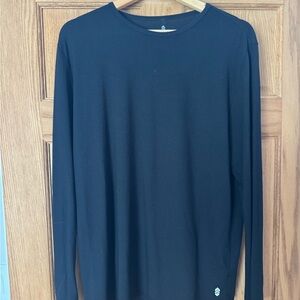 Black Long Sleeve Men's Shirt